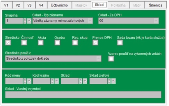 Nastavenie prenosu daňovej povinnosti pre odoslané faktúry